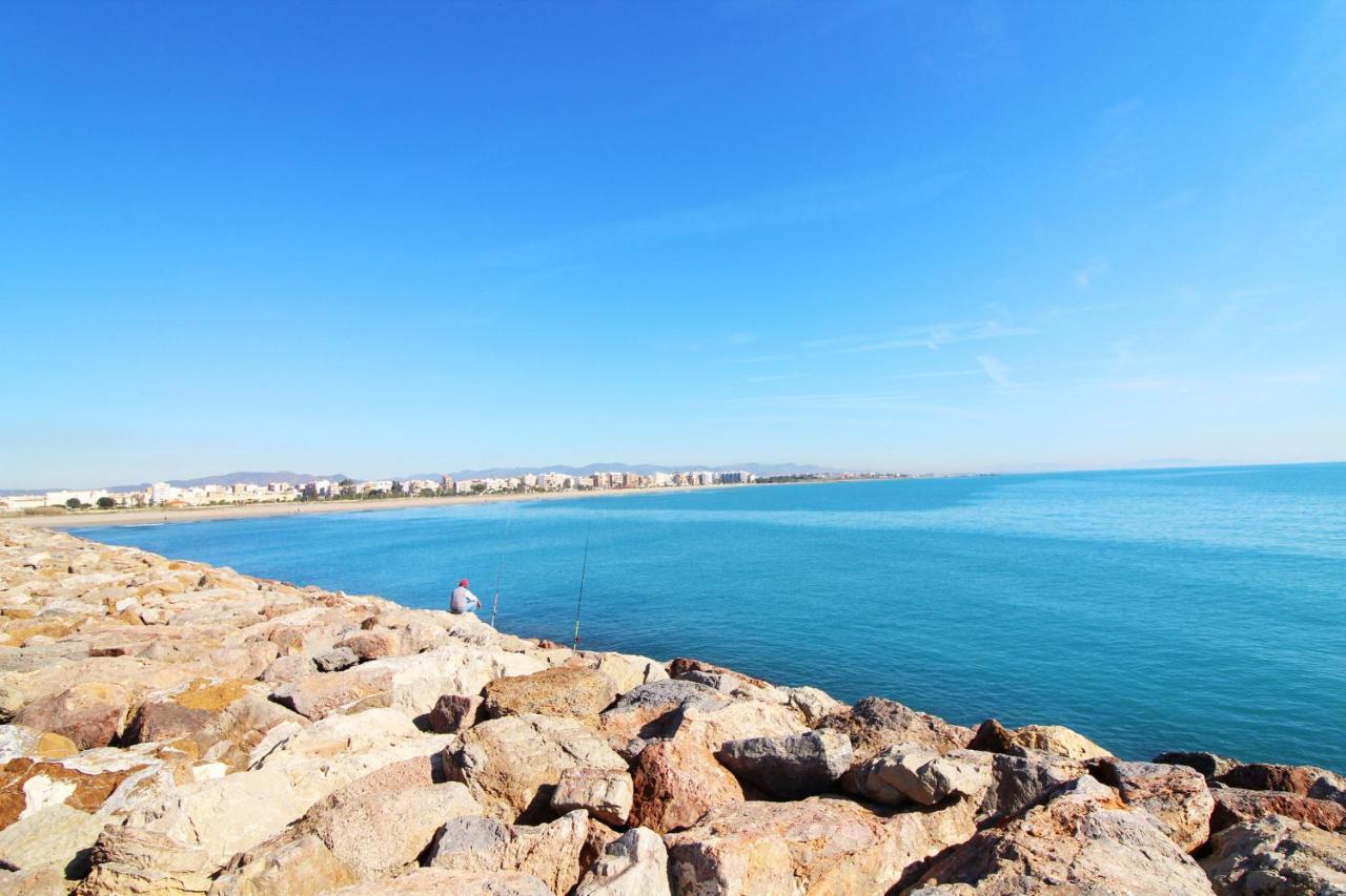 Global Properties, Moderno Apartamento A 3 Minutos De La Playa Puerto de Sagunto Ngoại thất bức ảnh