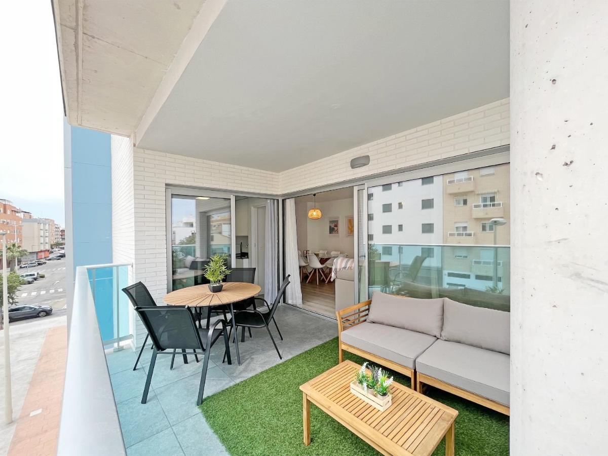 Global Properties, Moderno Apartamento A 3 Minutos De La Playa Puerto de Sagunto Ngoại thất bức ảnh