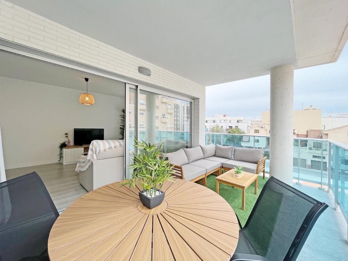 Global Properties, Moderno Apartamento A 3 Minutos De La Playa Puerto de Sagunto Ngoại thất bức ảnh